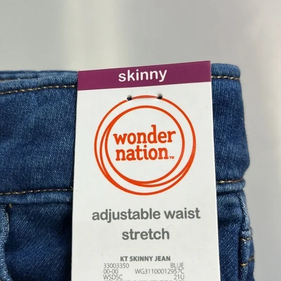 WONDER nation adjustable waist, stretch, skinny jeans - Picture 2 of 5
